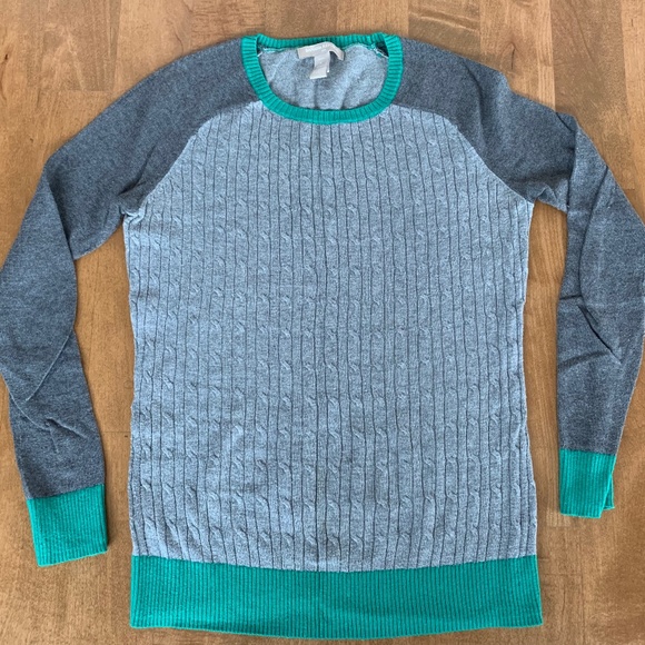 Last call! Banana Republic colorblock sweater S, EUC - Picture 1 of 5